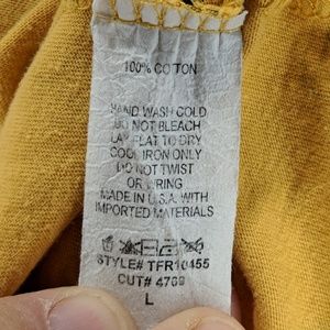 french pastry Tops - French Pastry yellow pizza cropped top Sz L GUC french pastry Tops - French Pastry yellow pizza cropped top Sz L GUC